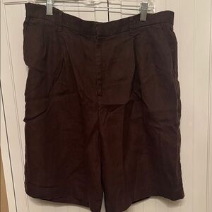 Ladies Madewell Brown Shorts